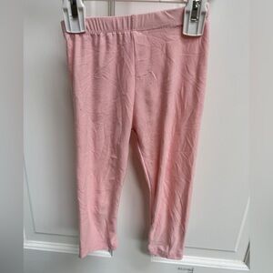 One Step Ahead 2T Girls Soft Pink Leggings Pants